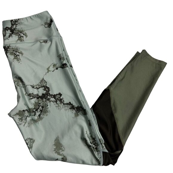 citrine glow green high waist leggings size S - Picture 4 of 5